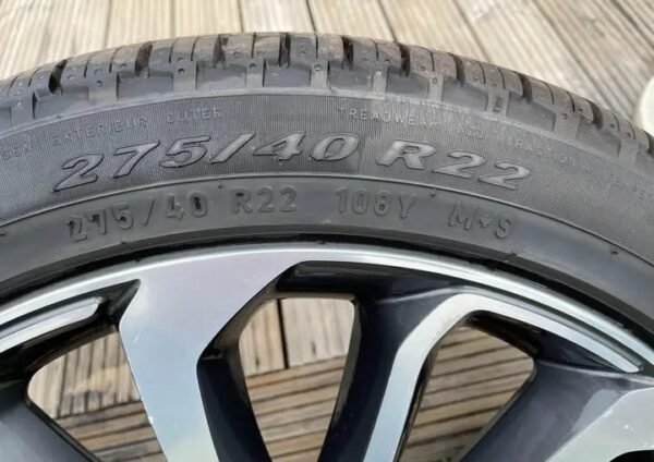 Range Rover overfinch turbine OEM wheels 275 45 22s