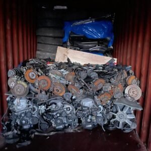 Exportation of full loaded container Range Rover engines and Parts accessories.